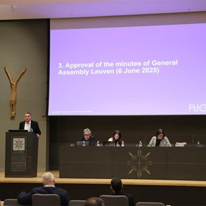Treći dan Generalne skupštine Europske federacije katoličkih sveučilišta na HKS-u